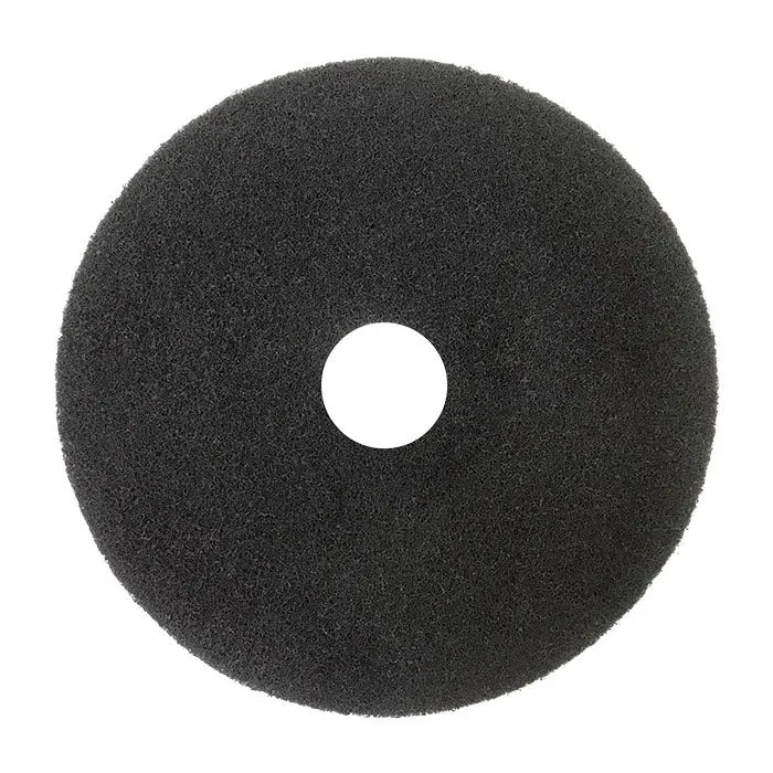 14" CleanFreak® 'Titan' Black Extreme Floor Stripping Pads - Case of 5