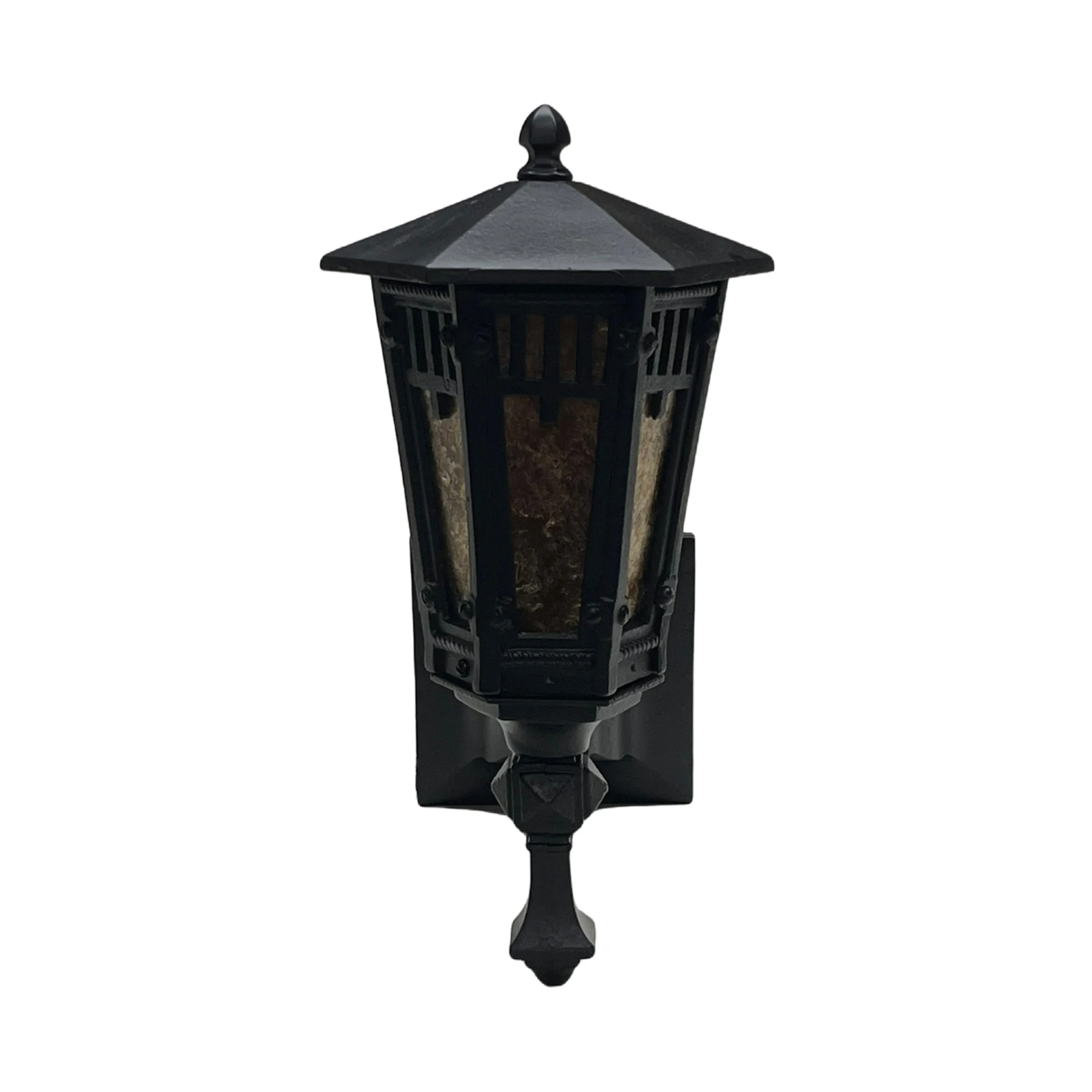 1910s Exterior Lantern with Mica Panels #2373