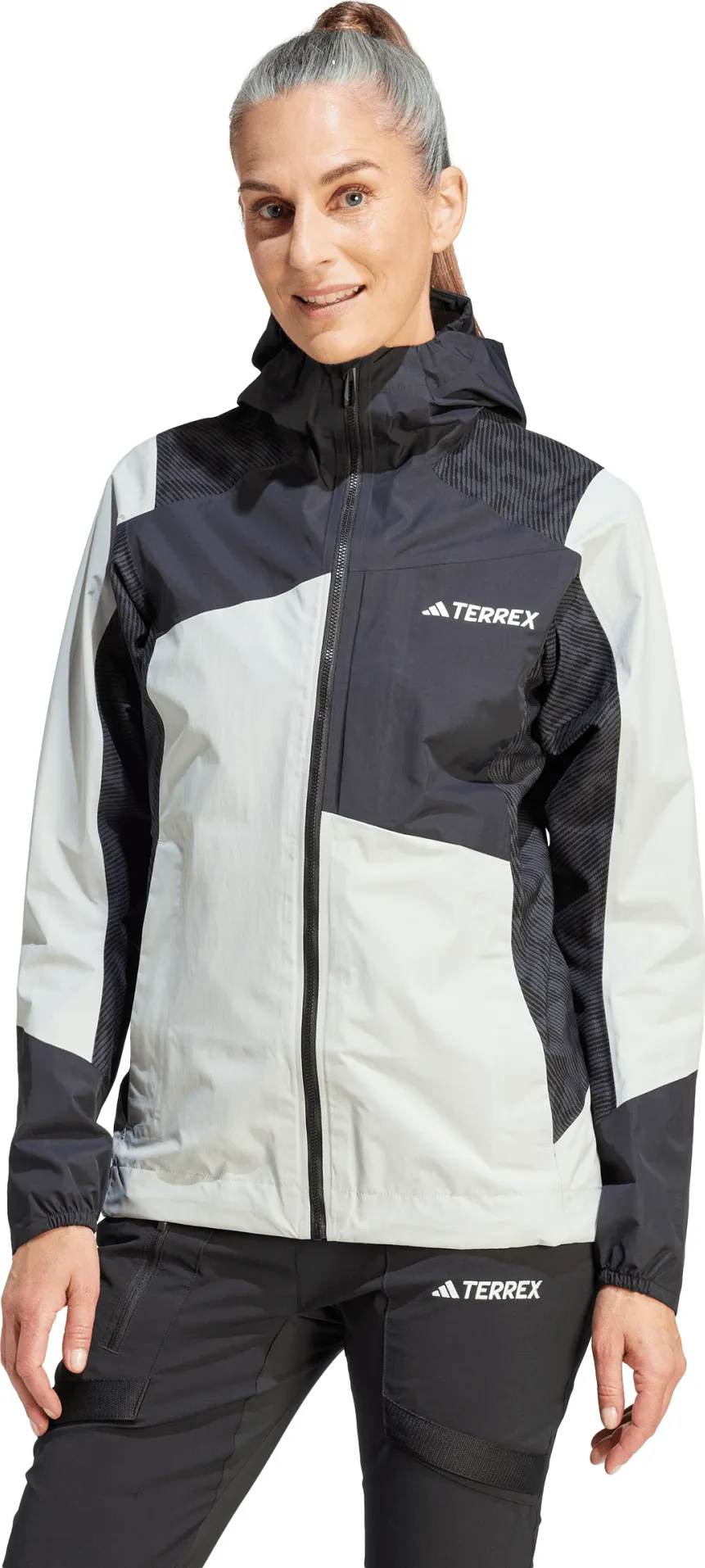 Adidas Women&#x27;s TERREX Xperior Hybrid RAIN.RDY Jacket Wonsil/Black | Buy Adidas Women&#x27;s TERREX Xperior Hybrid RAIN.RDY Jacket Wonsil/Black here | Outnorth