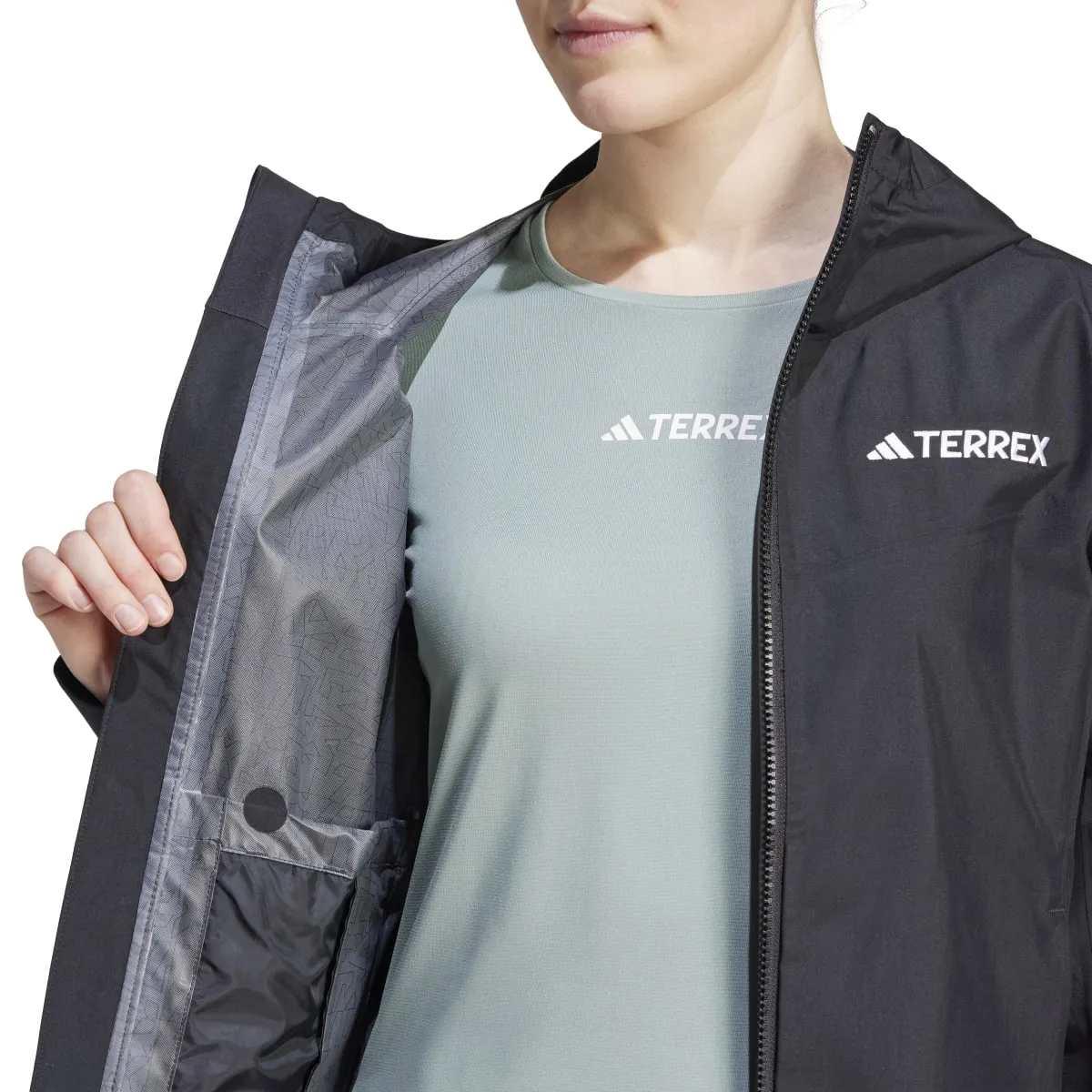 adidas Women's Terrex Multi 2.5L Rain.Rdy Jacket