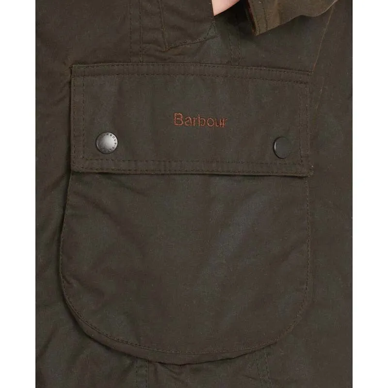 Barbour Classic Beadnell Ladies Wax Jacket - Olive