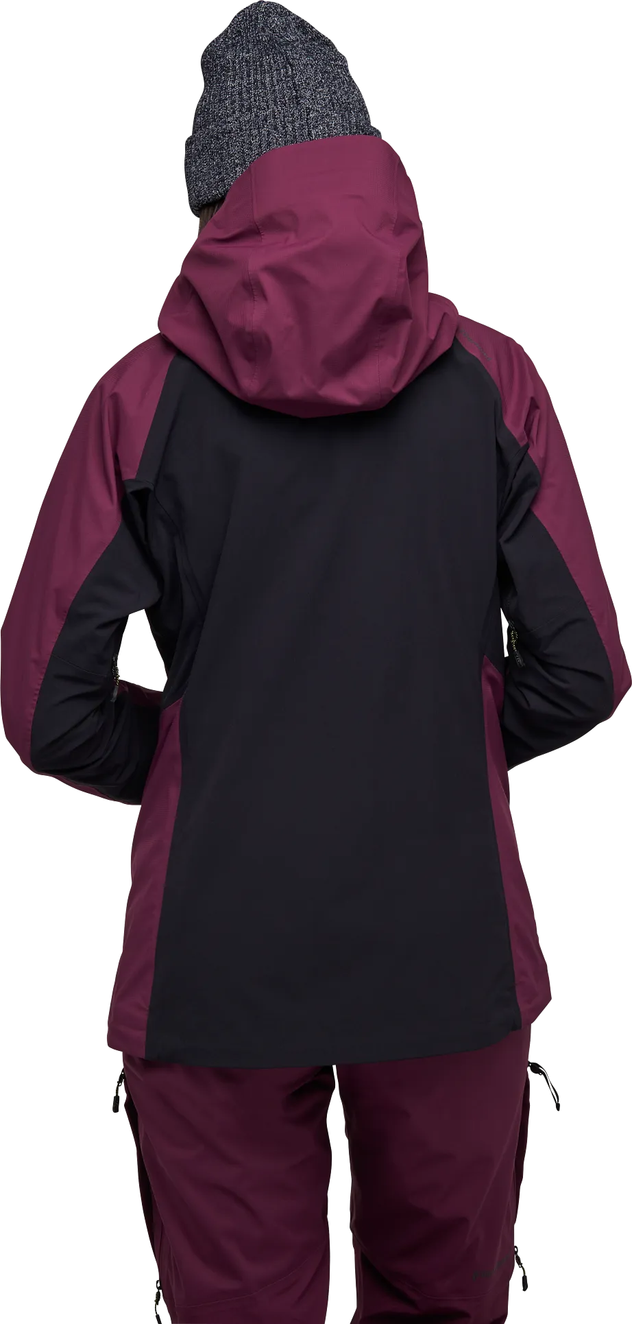 Black Diamond Women&#x27;s Dawn Patrol Hybrid Shell Jacket Blackberry/Black | Buy Black Diamond Women&#x27;s Dawn Patrol Hybrid Shell Jacket Blackberry/Black here | Outnorth