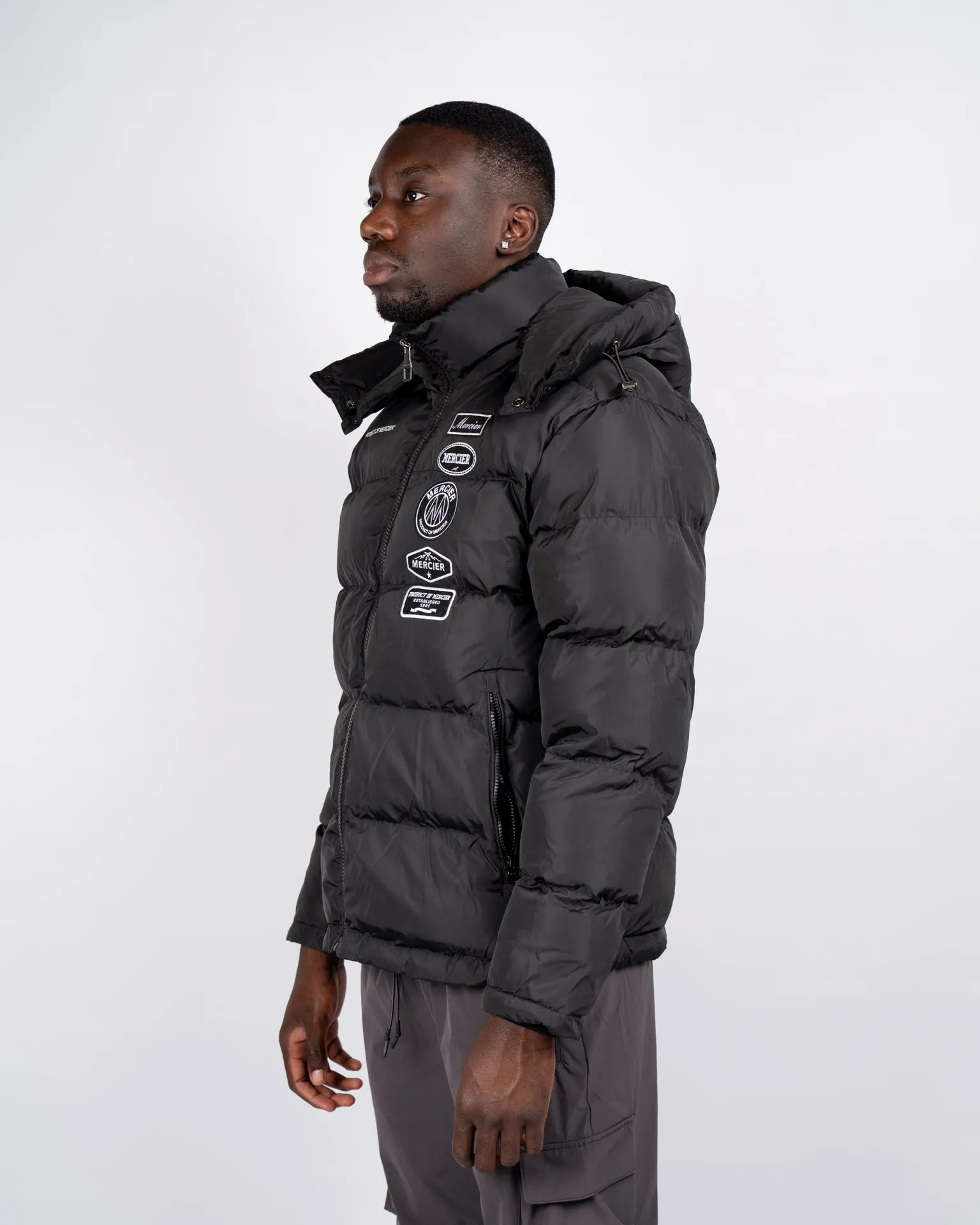 Black Mercier Mono Hybrid Jacket