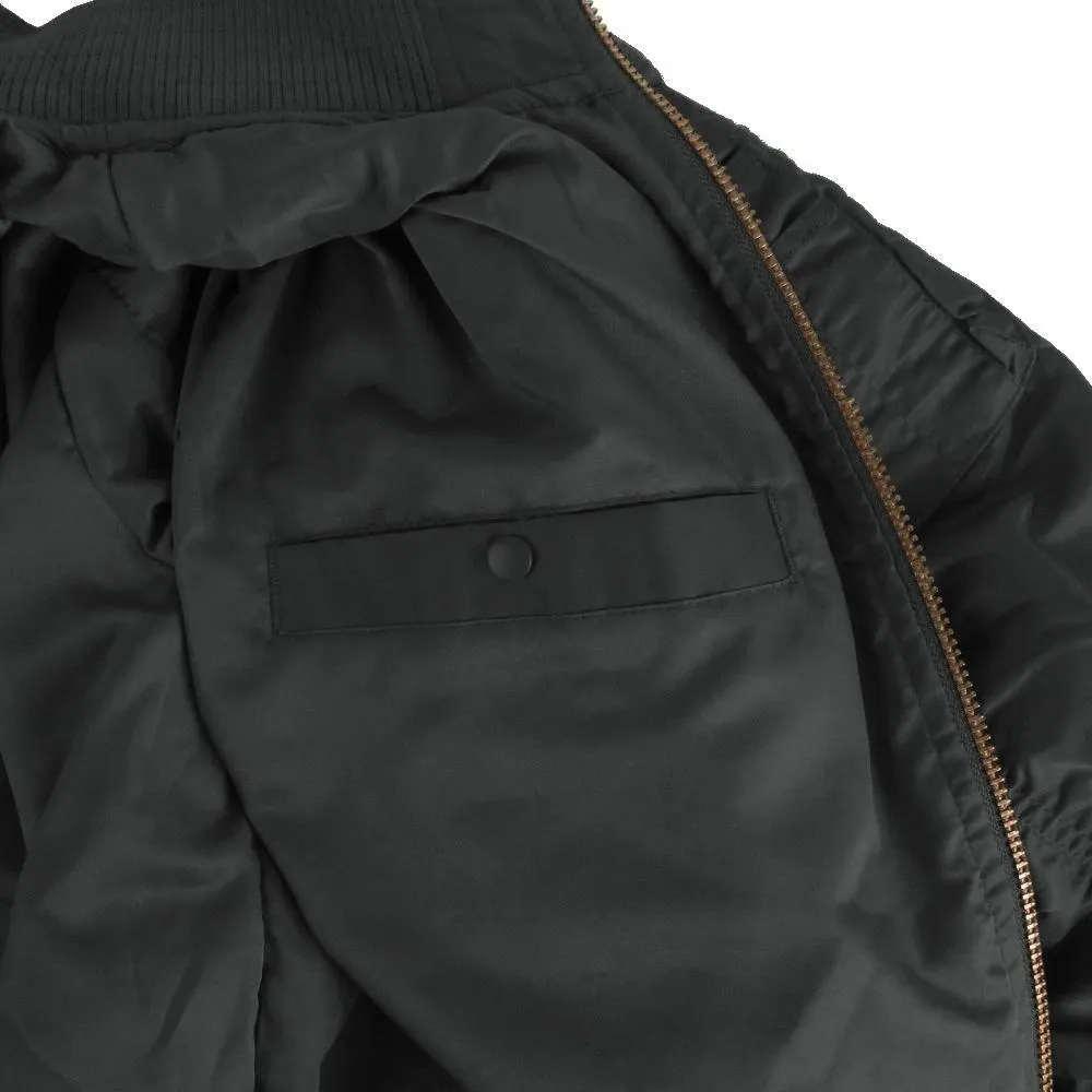 Black Tactical Flight Jacket