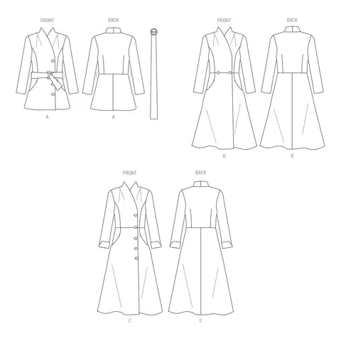 Butterick Coats B6917