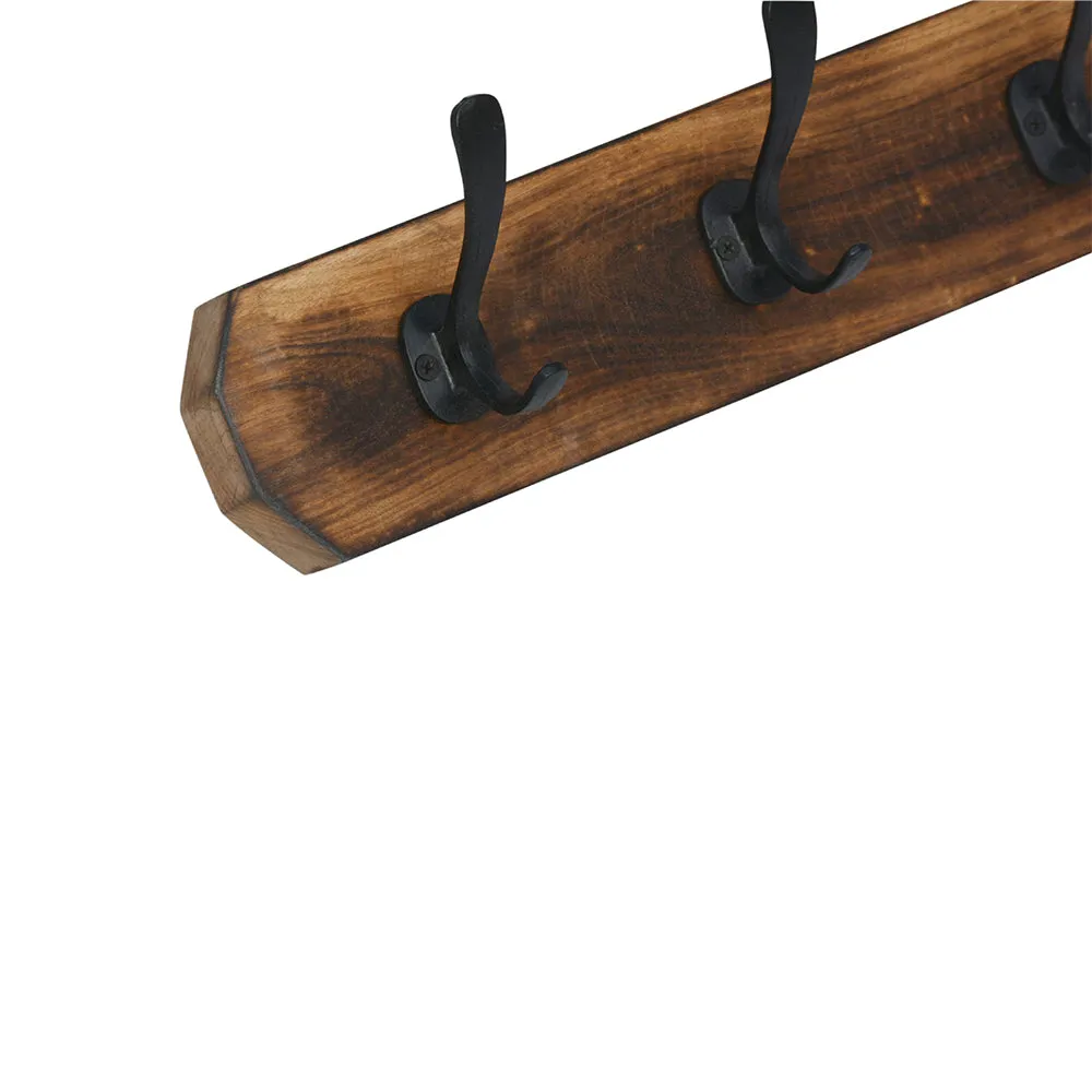 Caelum 60cm Wood and Metal Wall Hook