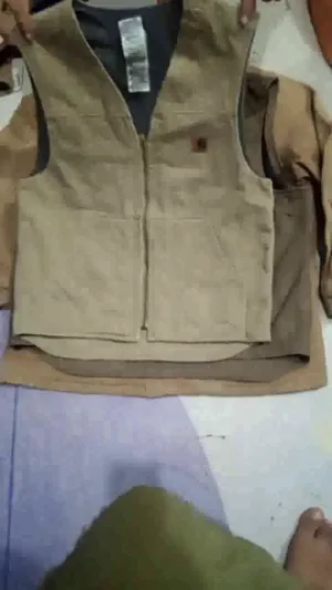 Carhartt and dikes jackets and vest B C grade 13piecs bundle