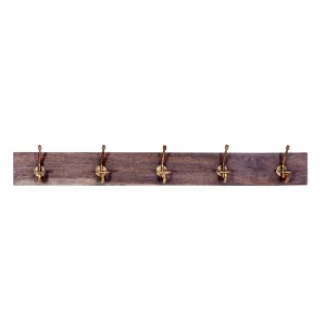 Columba 90 cm Wood And Metal Wall Hook