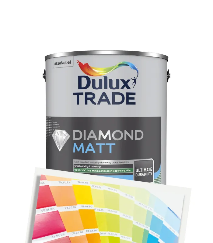 Dulux Trade Diamond Matt - Tinted Colour Match