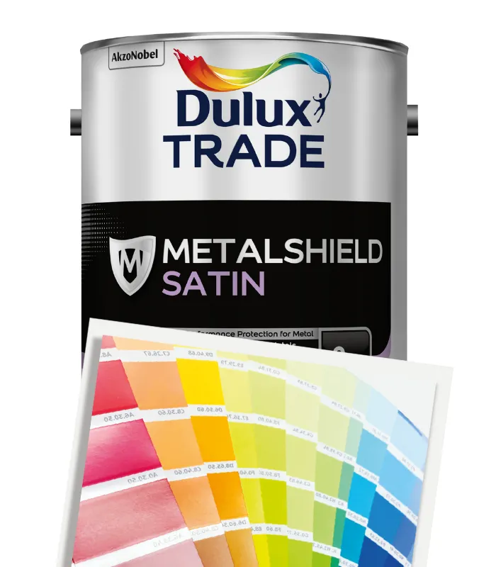 Dulux Trade Metalshield Satin - Tinted Colour Match