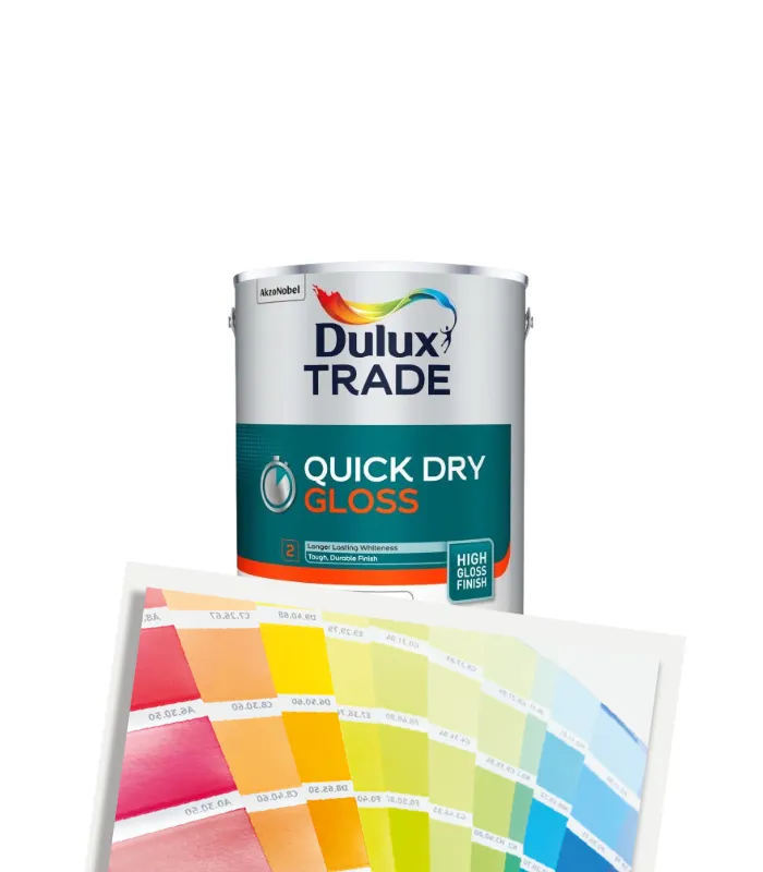 Dulux Trade Quick Dry Gloss - Tinted Colour Match