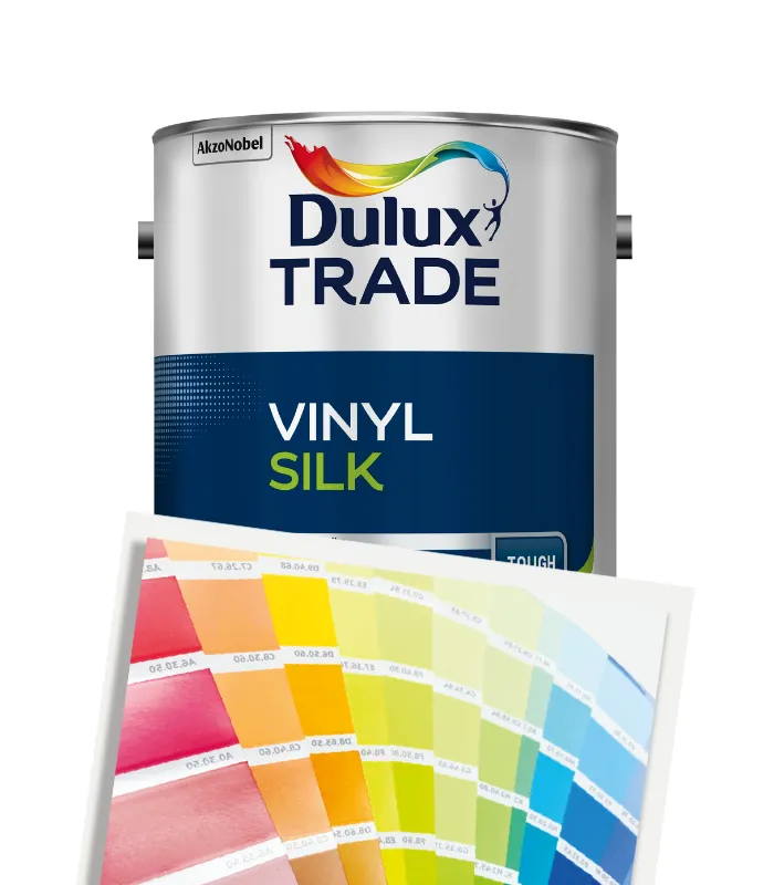 Dulux Trade Vinyl Silk - Tinted Colour Match