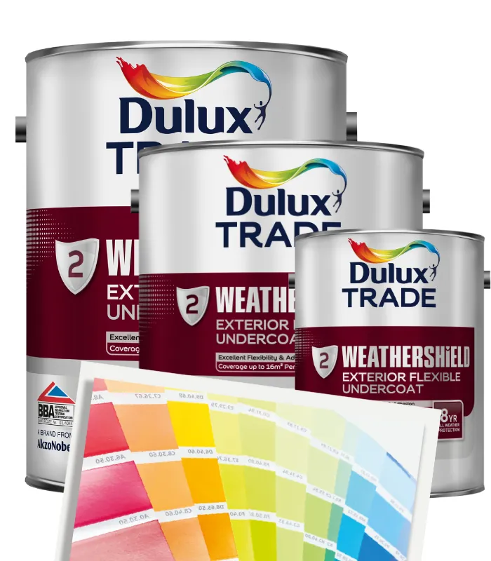 Dulux Trade Weathershield Exterior Flexible Undercoat - Tinted Colour Match