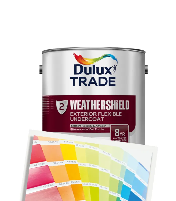 Dulux Trade Weathershield Exterior Flexible Undercoat - Tinted Colour Match