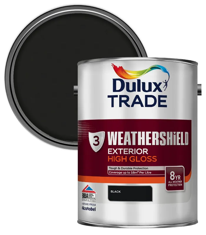 Dulux Trade Weathershield Exterior High Gloss Paint