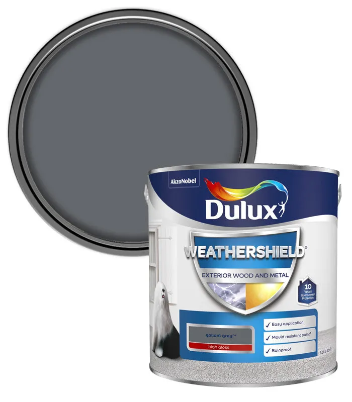 Dulux Weathershield Exterior High Gloss Paint