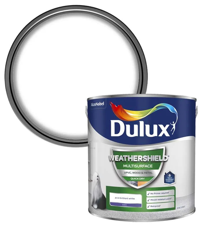 Dulux Weathershield Multi-Surface Satin Paint