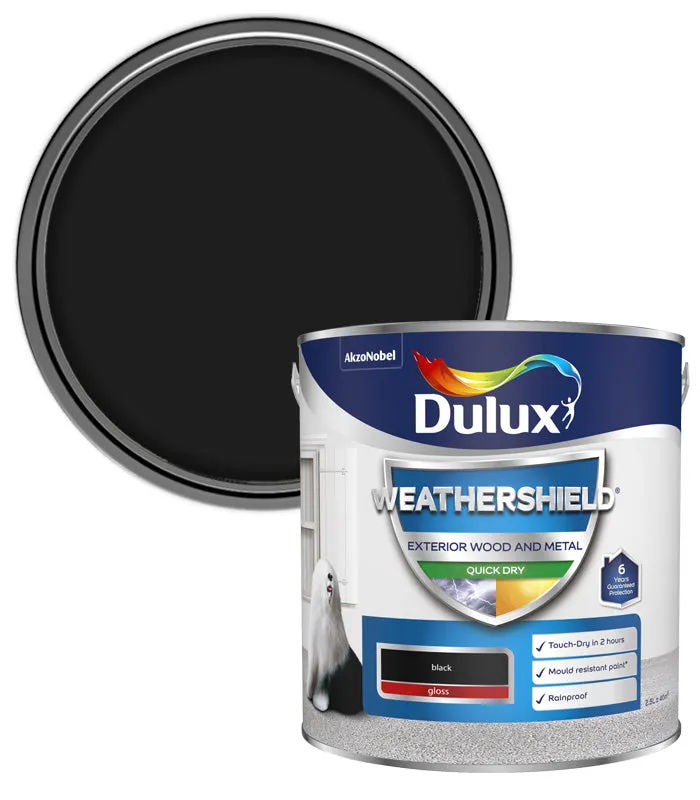 Dulux Weathershield Quick Dry Gloss Paint