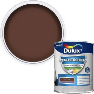 Dulux Weathershield Satin 750Ml - Hazelnut Truffle