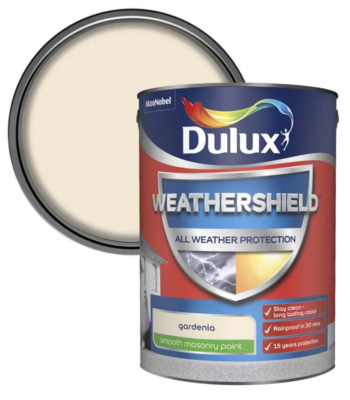 Dulux Weathershield Smooth Masonry Paint