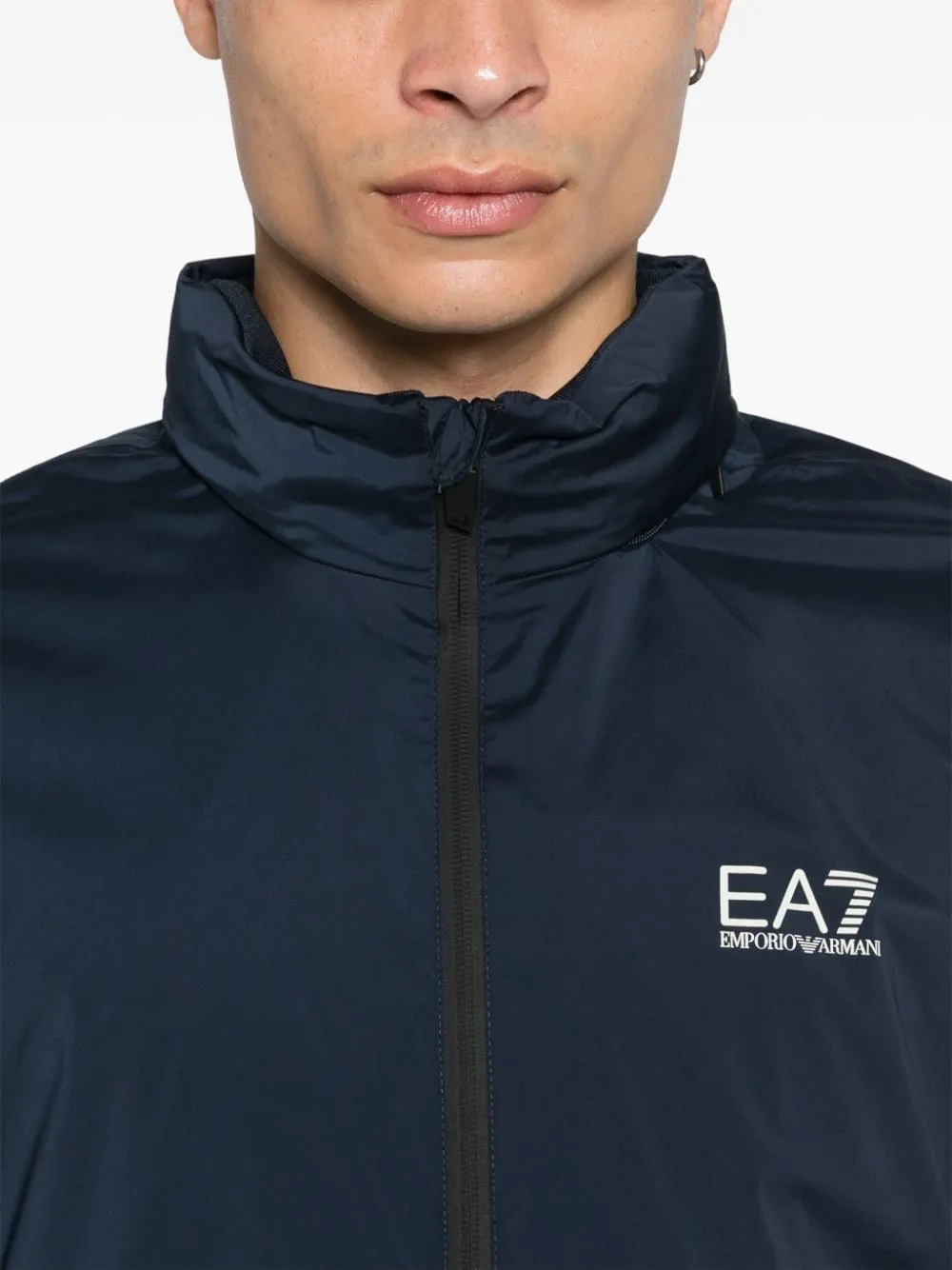 EA7 Coats Blue