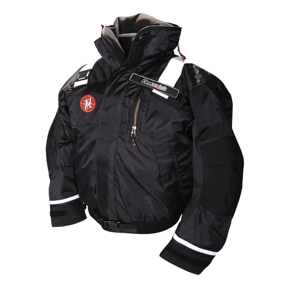 First Watch AB-1100 Flotation Bomber Jacket - Black - XL [AB-1100-PRO-BK-XL]