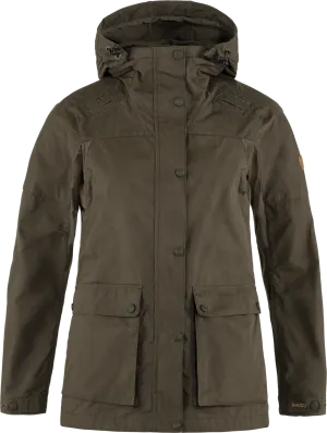 Fjällräven Women&#x27;s Forest Hybrid Jacket Dark Olive | Buy Fjällräven Women&#x27;s Forest Hybrid Jacket Dark Olive here | Outnorth