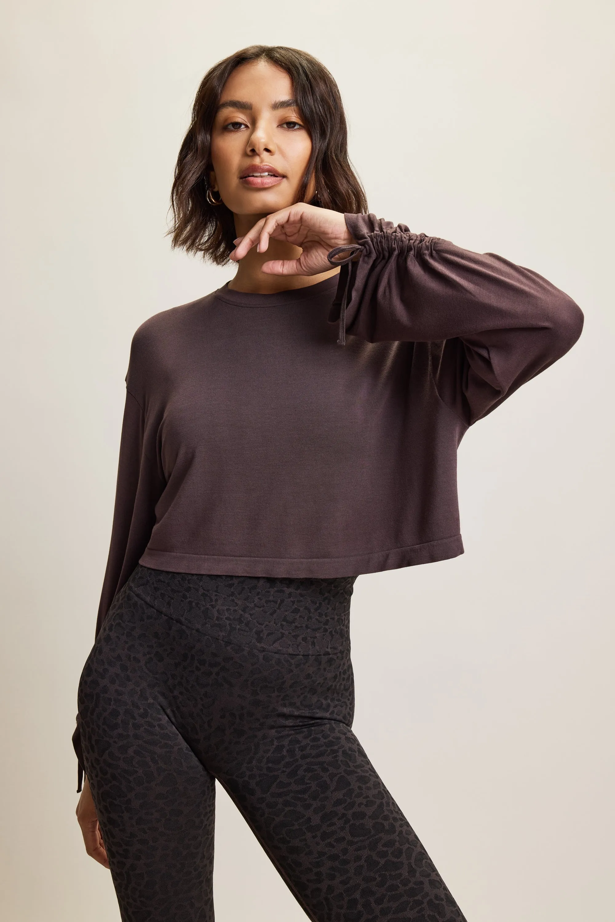 GLIDE BAMBOO LONG SLEEVE TOP