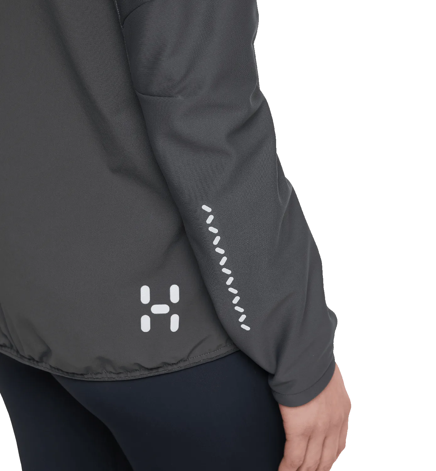 Haglöfs Women&#x27;s L.I.M Hybrid Softshell Jacket Magnetite/Concrete | Buy Haglöfs Women&#x27;s L.I.M Hybrid Softshell Jacket Magnetite/Concrete here | Outnorth