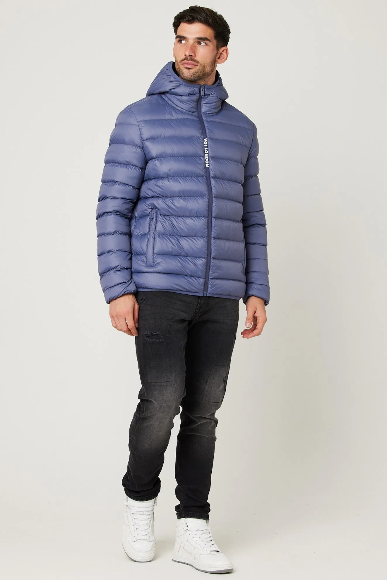 Holford Puffer Jacket - Blue