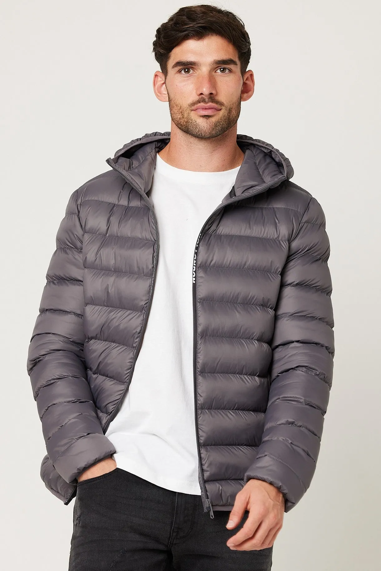 Holford Puffer Jacket - Grey