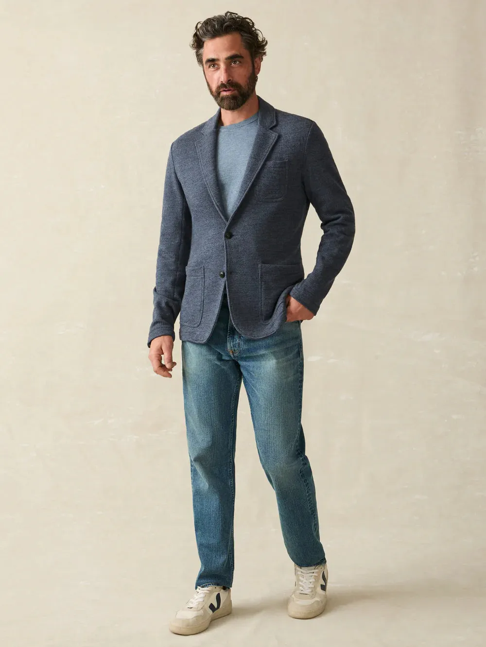 Inlet Knit Blazer