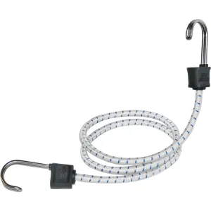 Keeper Twin Anchor 06274 Bungee Cord, 24 in L, Rubber, Hook End :EA: QUANTITY: 1