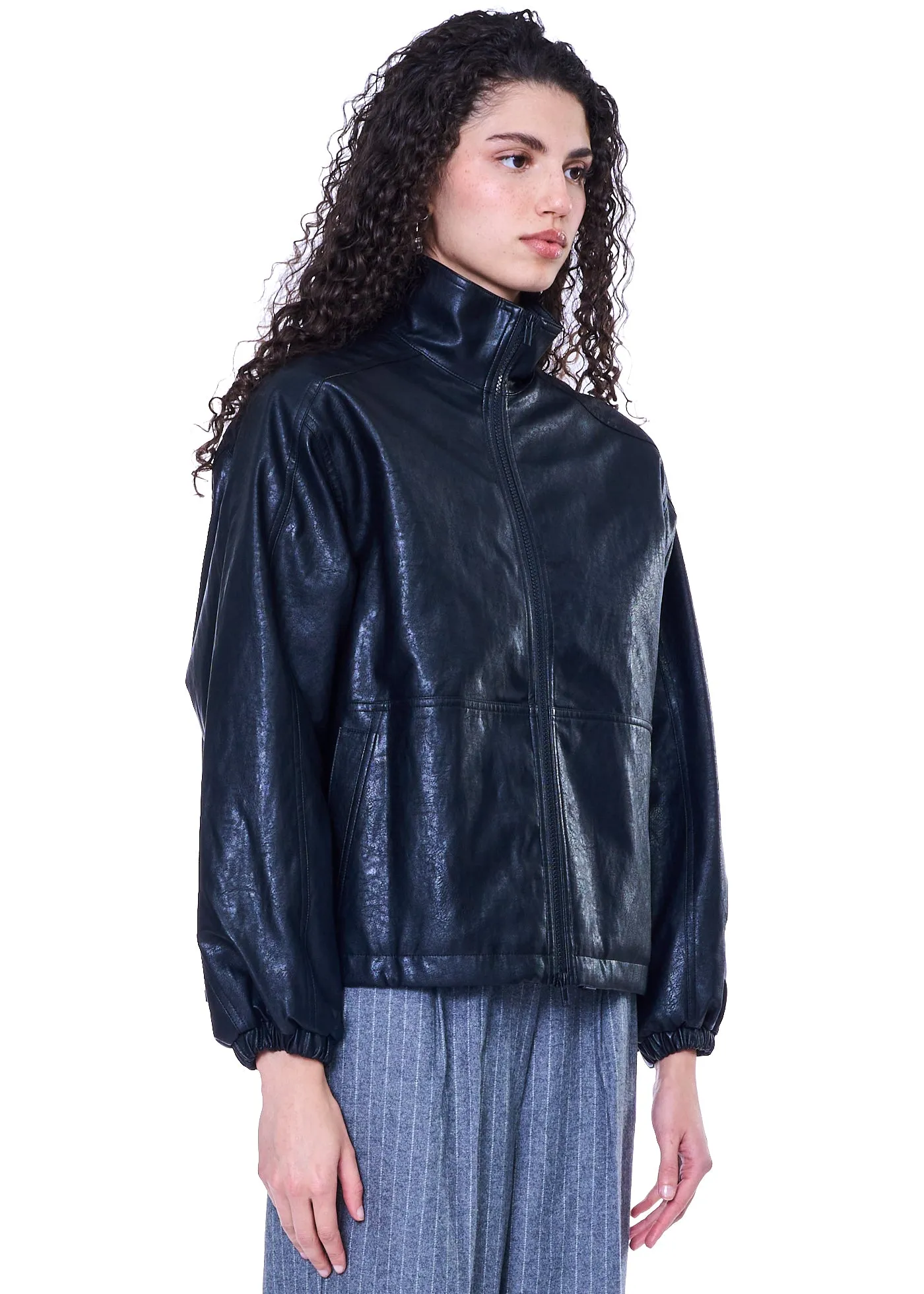 LOW CLASSIC Padded Zip-up Blouson Jacket