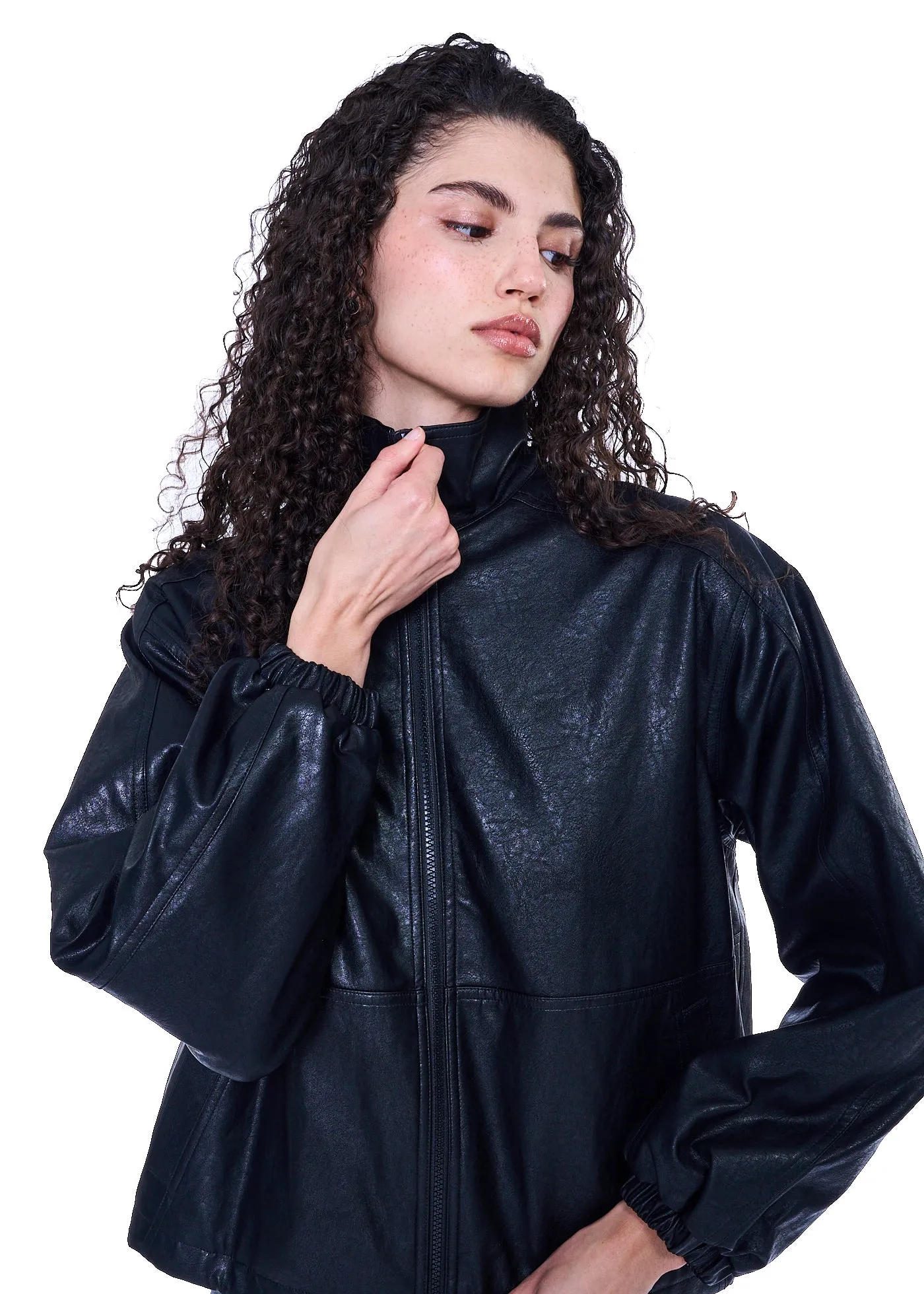 LOW CLASSIC Padded Zip-up Blouson Jacket