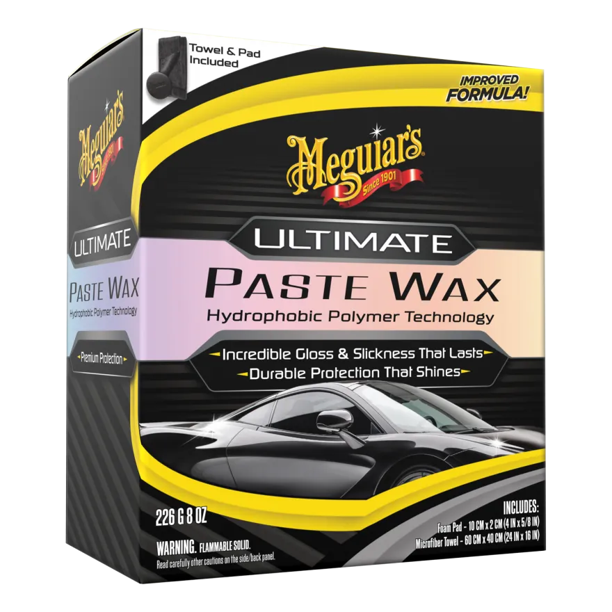 MEG G210608 Meguiar's Ultimate Paste Wax Kit (8 oz)