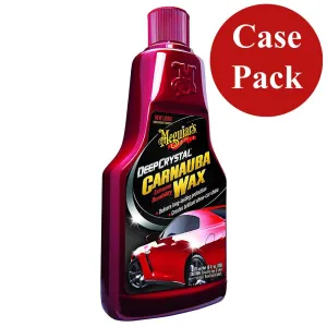 Meguiars Deep Crystal Carnauba Wax - 16oz *Case of 6*