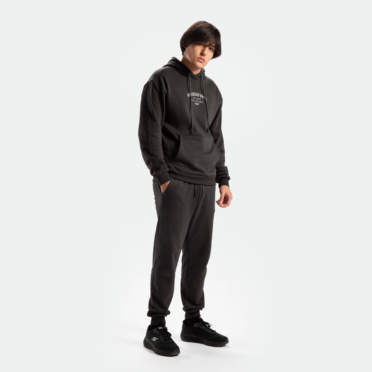 MEN-GO BEYOND-ORIGIN-HOODIE (PIRATE-BLACK)