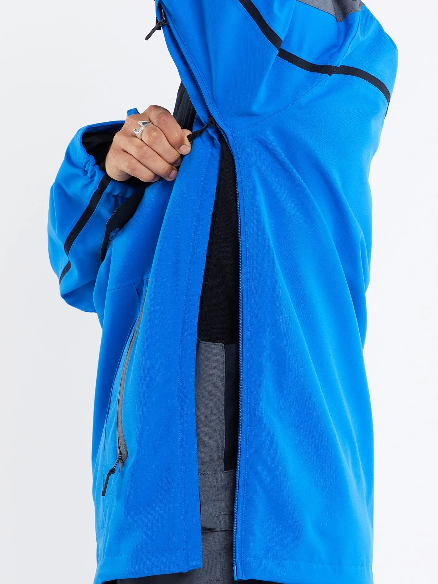 Mens Brighton Pullover Jacket - Electric Blue