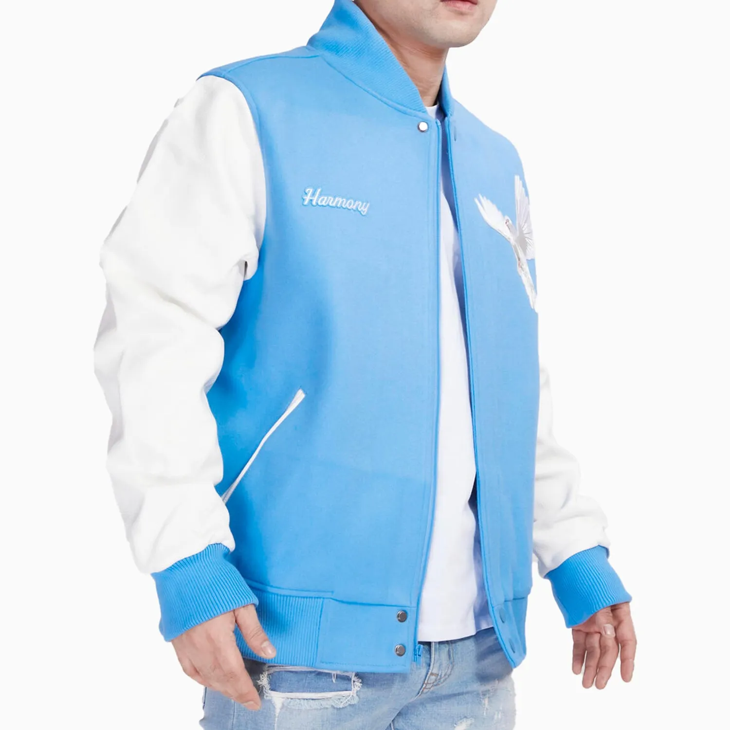 Men's Wolrd Harmony Varsity Jacket