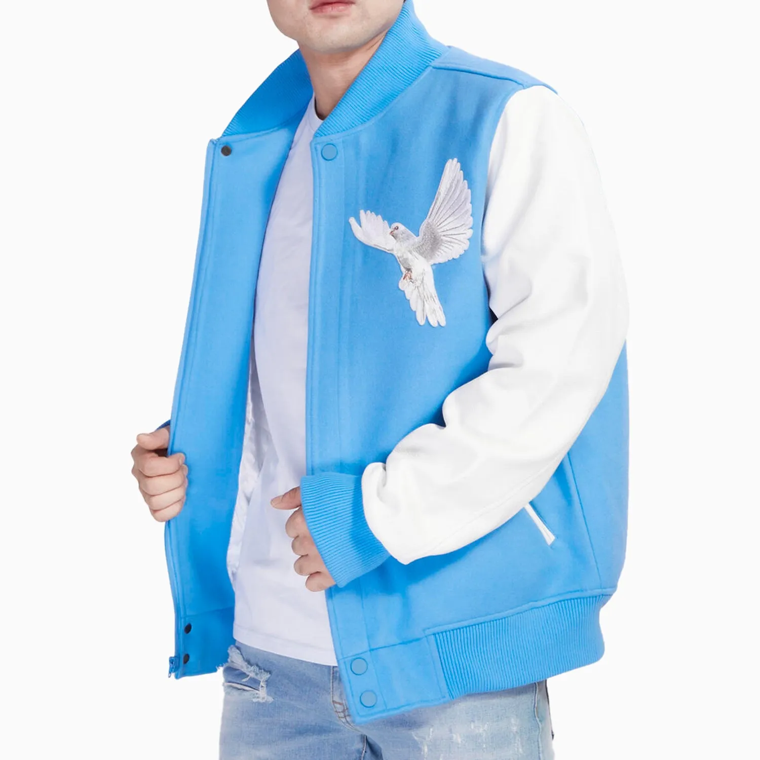 Men's Wolrd Harmony Varsity Jacket