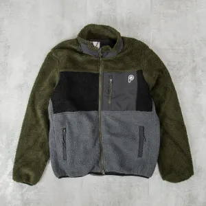 Penfield P Bear Borg Zip Fleece - Castlerock