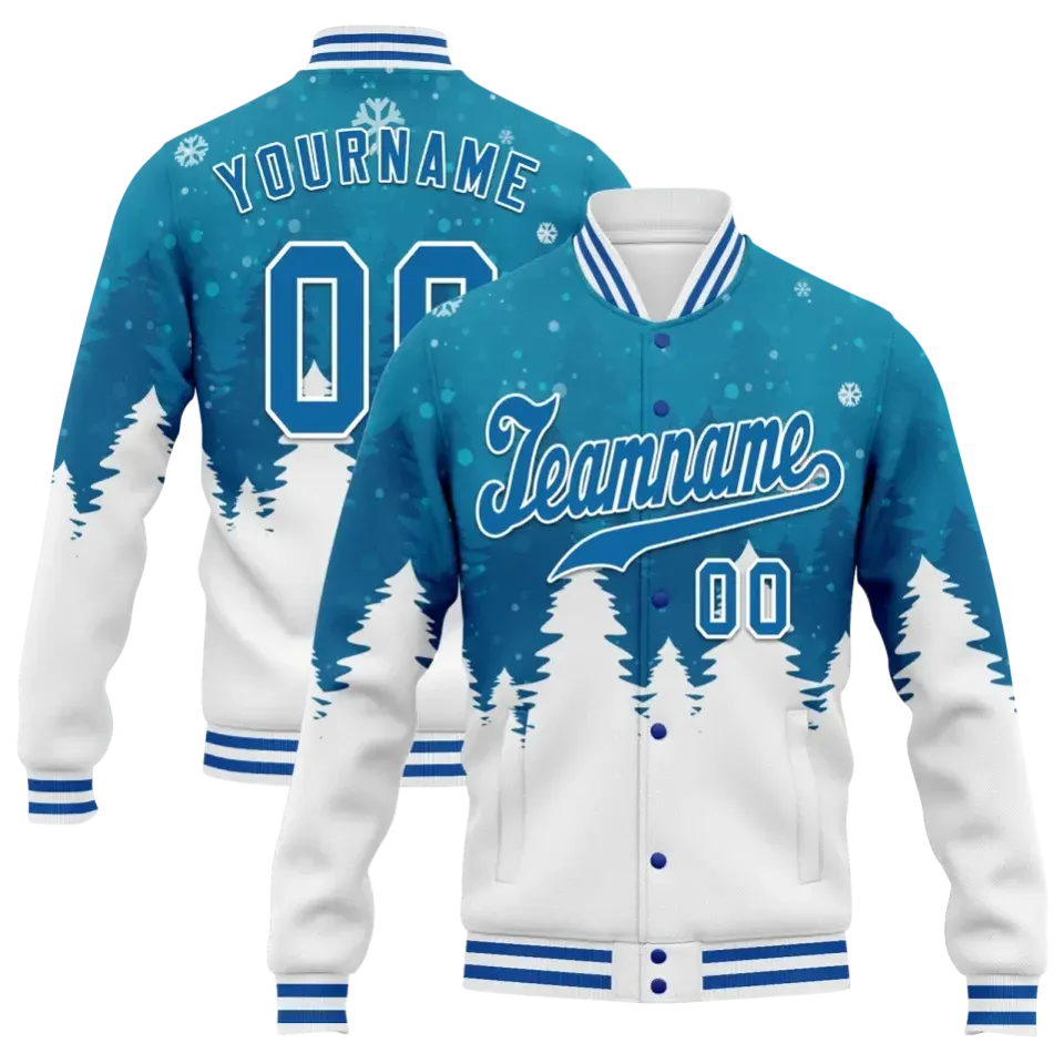 Personalized Festive Design Jackets, Custom Xmas Fashion Jackets, Christmas Gift for Men and Women