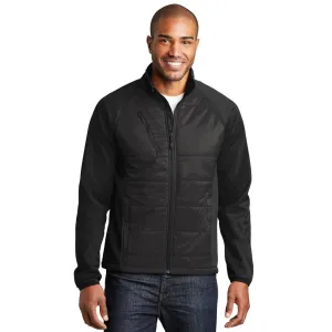 Port Authority® Hybrid Soft Shell Jacket - Deep Black