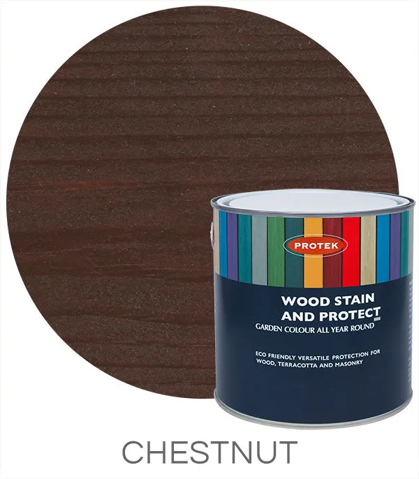 Protek Wood Stain & Protect - Chestnut