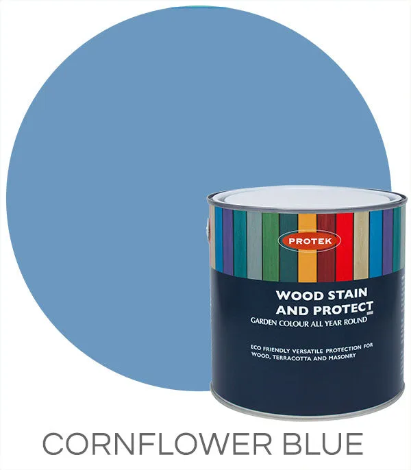 Protek Wood Stain & Protect - Cornflower