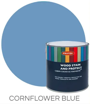 Protek Wood Stain & Protect - Cornflower