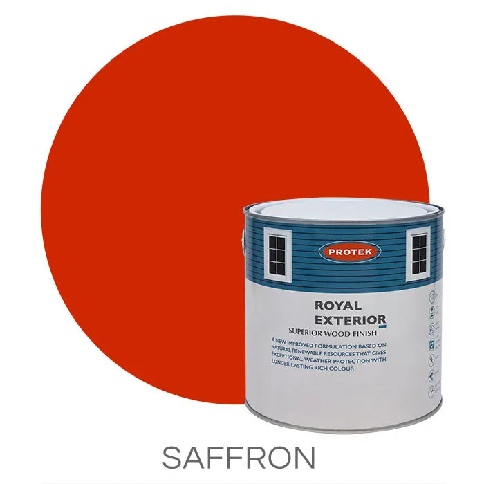 Saffron Royal Exterior Wood Finish