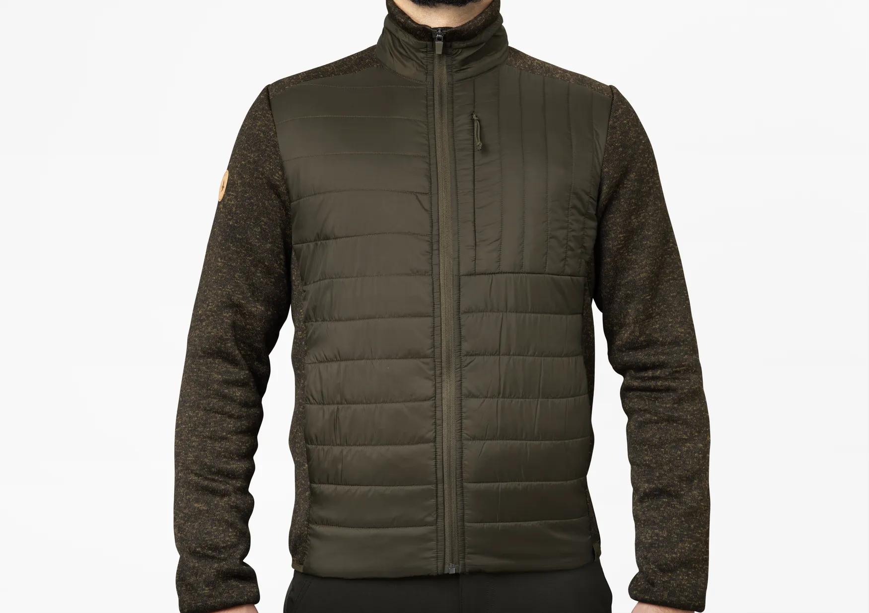 Seeland Men&#x27;s Theo Hybrid Jacket Pine Green | Buy Seeland Men&#x27;s Theo Hybrid Jacket Pine Green here | Outnorth