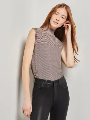 Soft Knit Long Mock Neck Tank